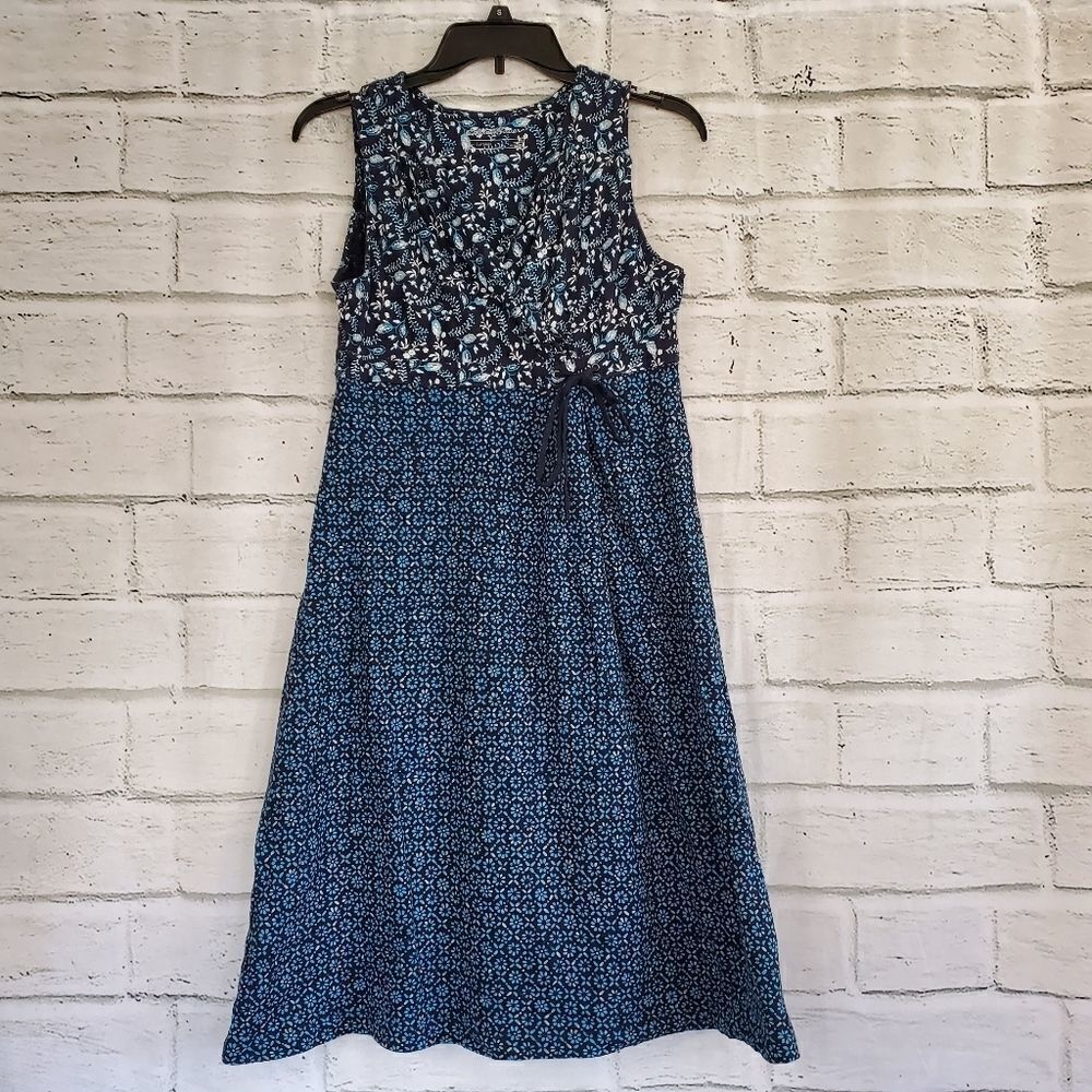 Eddie Bauer Outdoor sleevess cotton dress